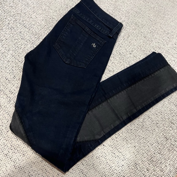RAG & BONE SKINNY JEANS MIDNIGHT STYLE W15571382 SZ26 - Picture 6 of 9